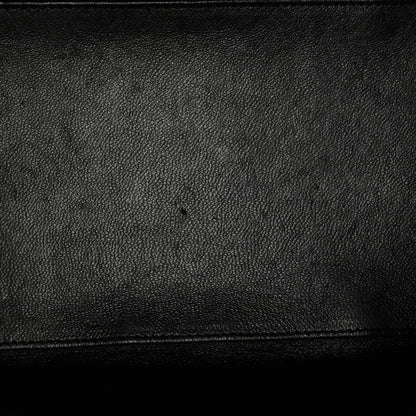 Celine Tricolor Luggage Bag Canvas And Leather Micro