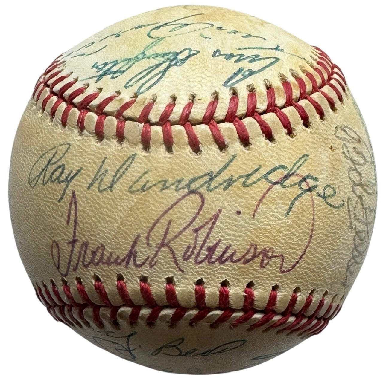 (JSA) MLB Hall Of Famers Autographed Official Baseball