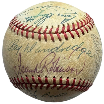 (JSA) MLB Hall Of Famers Autographed Official Baseball