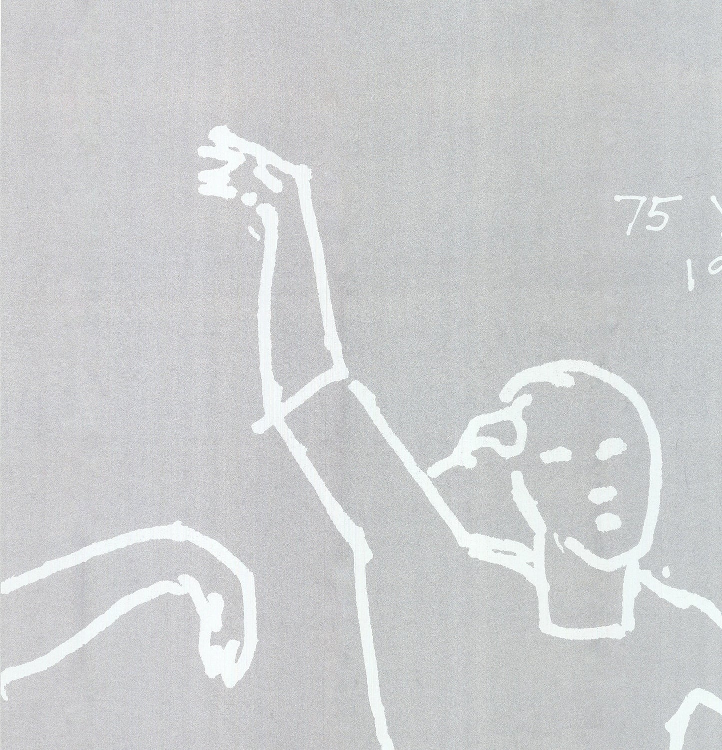 Alex Katz 75 Years Of American Dance " Serigraph Pop Art Gray, Wh