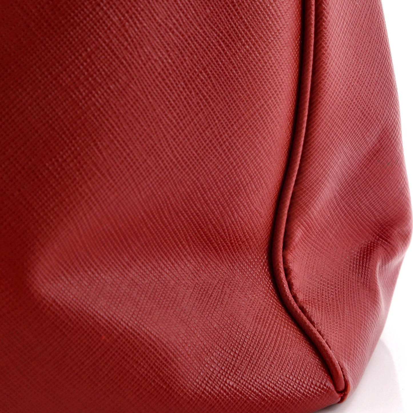 Prada Double Zip Lux Tote Saffiano Leather Large