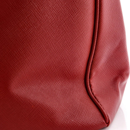 Prada Double Zip Lux Tote Saffiano Leather Large