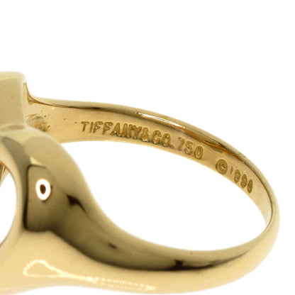 Tiffany&Co.   Ring Ribbon Heart K18 Yellow Gold