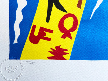 Henri Matisse Lithograph 175Ex Jazz Numbered Signed Op Stamped Certified