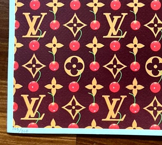 Takashi Murakami Lithograph Coa Numbered In Pencil Limited Edition