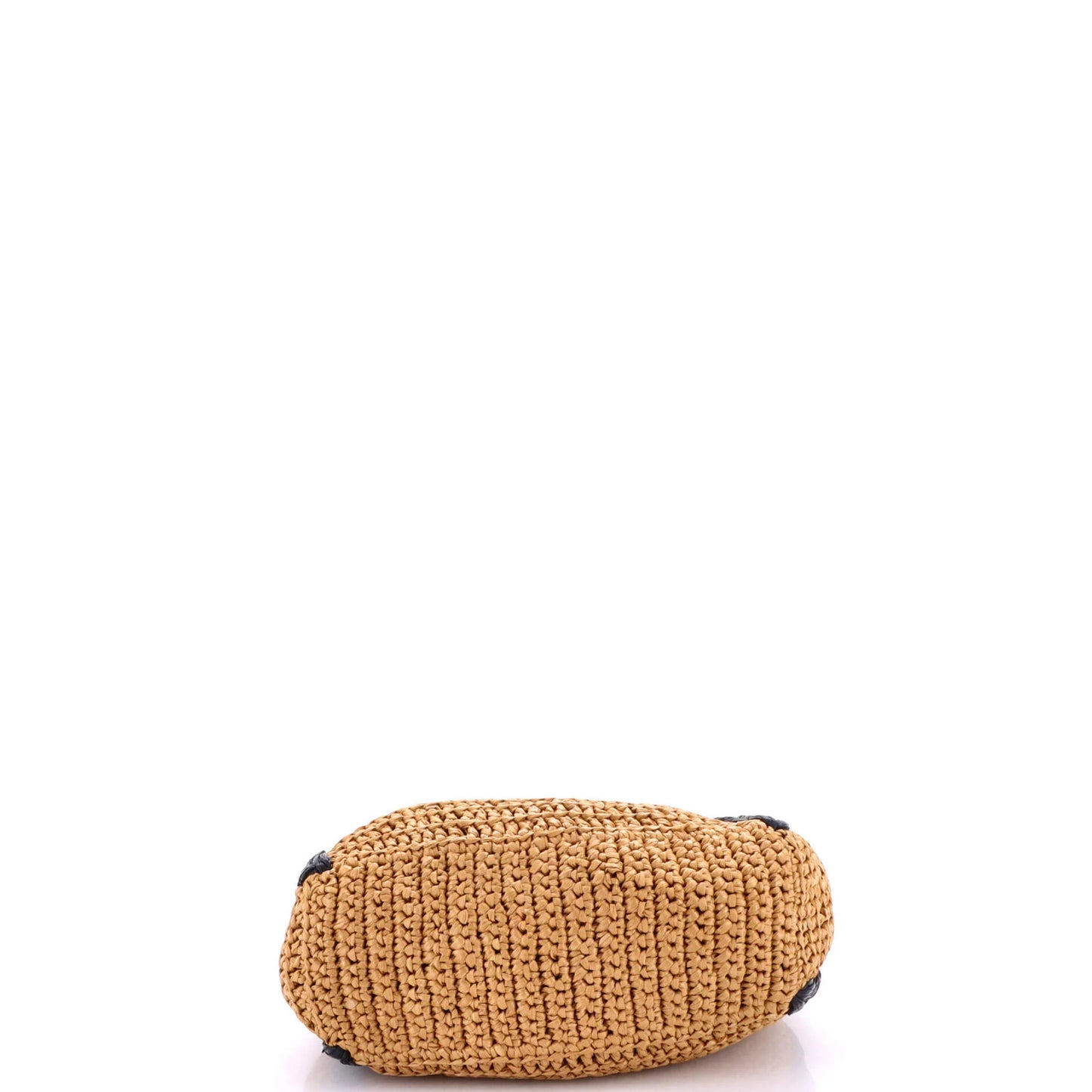 Gucci Gg Marmont Chain Tote Raffia Small