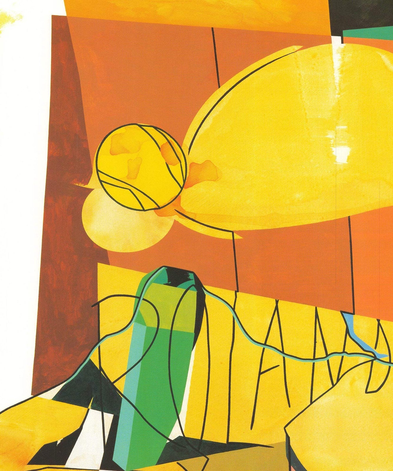 Herve Telemaque Roland Garros French Open " Poster Modernism Mu