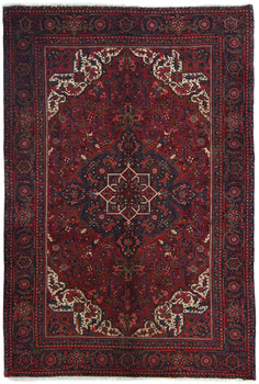 Vintage Hand-Knotted Floral Classic Style Wool