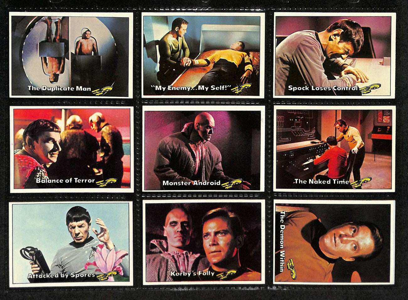 1976 Topps Star Trek Complete (88) Card Set With Stickers (22) 197416