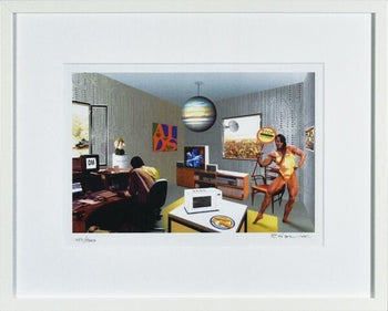 Richard Hamilton 1993 Original Color Laser Print