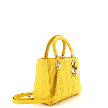 Christian Dior Lady Dior Bag Cannage Quilt Lambskin Medium