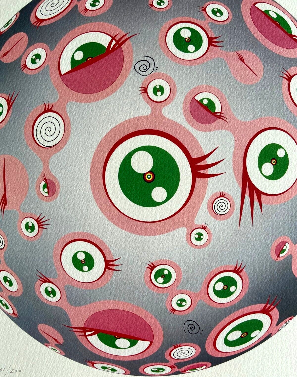 Takashi Murakami Lithograph Mori Art Museum Coa Numbered Limited