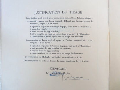 Georges Lepape Oeuvres Completes De Alfred De