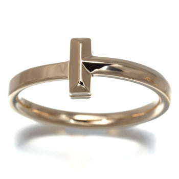 Tiffany&Co. Ring Tiffany T1 Us7.25-7.5 18K 750 Rose Gold