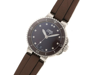 Oris Aquis Date Diamond 01 733 7652 4192-07 5 18 12Fc / Satin