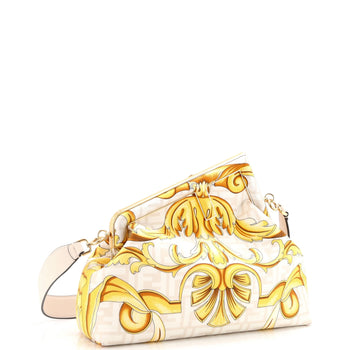 Fendi X Versace Fendace First Bag Printed Zucca Silk Medium