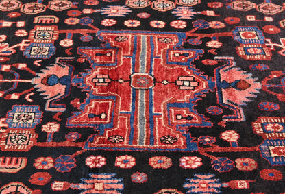 Handmade Tribal Geometric 5X8 Ft Vintage Oriental