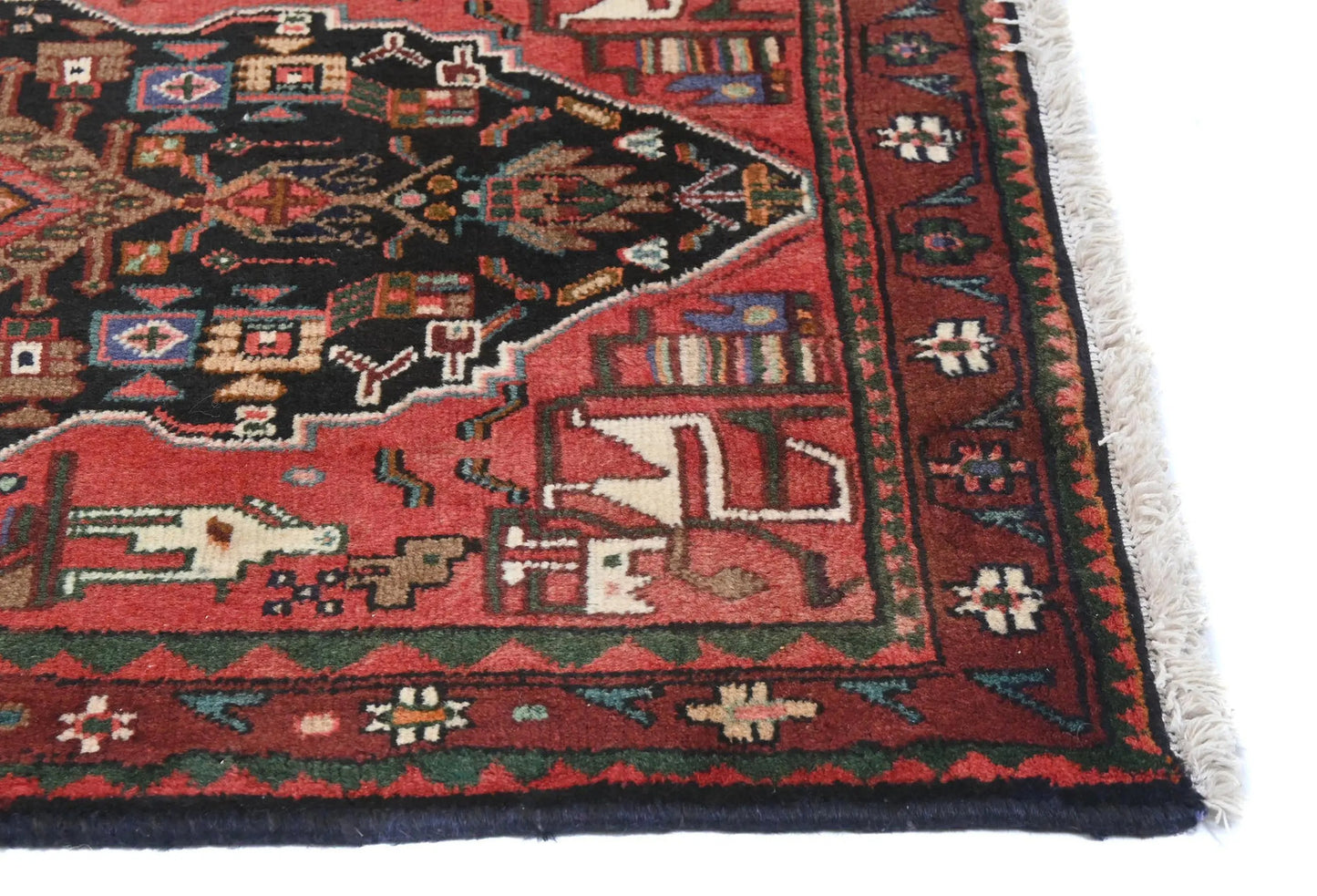 Vintage Farmho Hallway Carpet Tribal Geometric