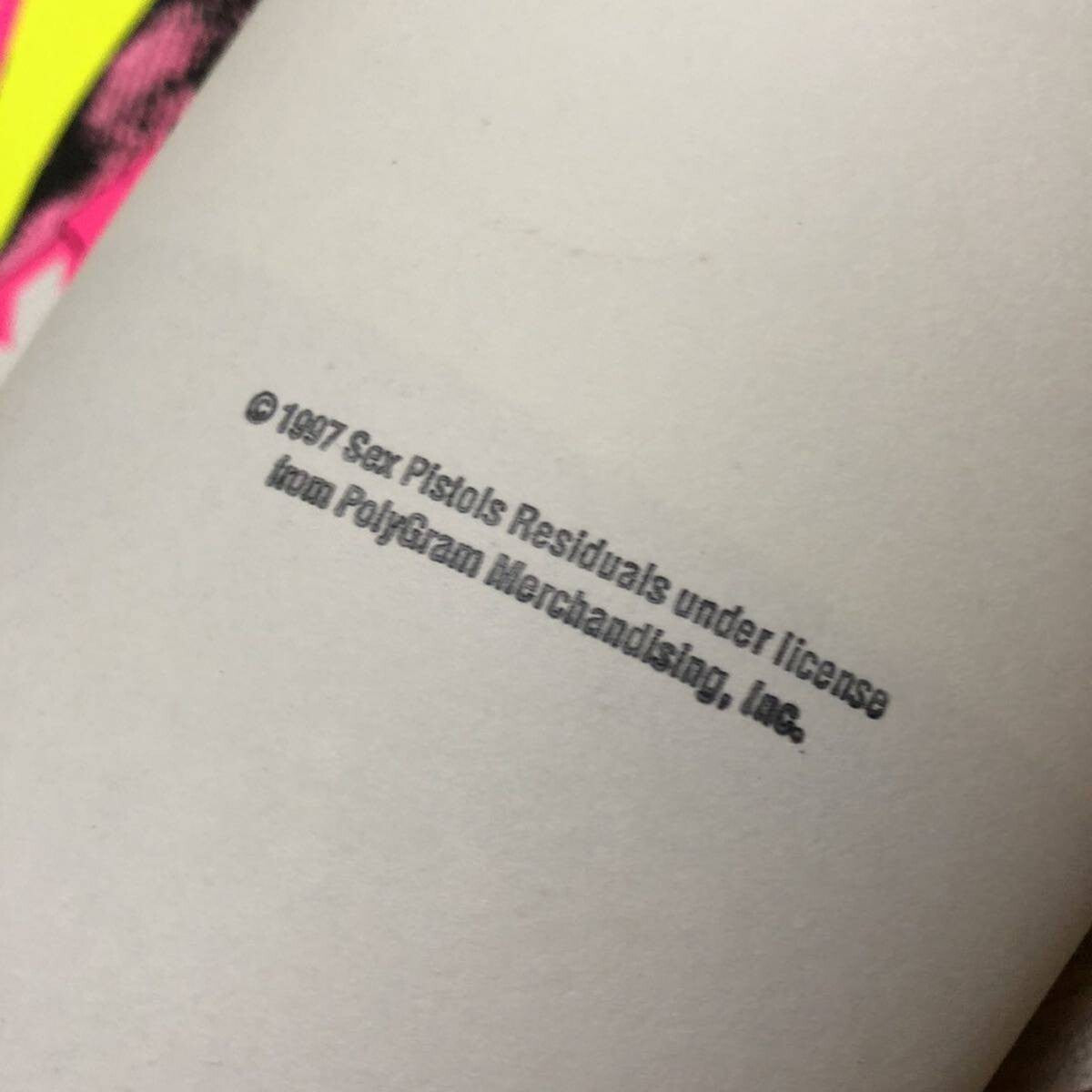 Sex Pistols Jamie Reid " Forever" Vintage Original Silkscreen Poster Signed Coa