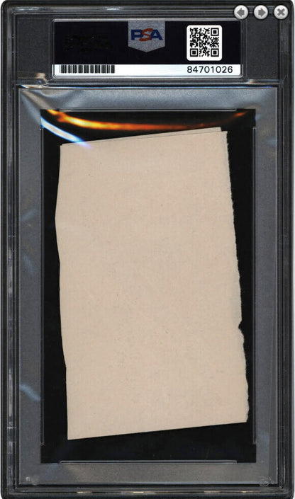 Honus Wagner Hof Cut Signature 1946 Pittsburgh