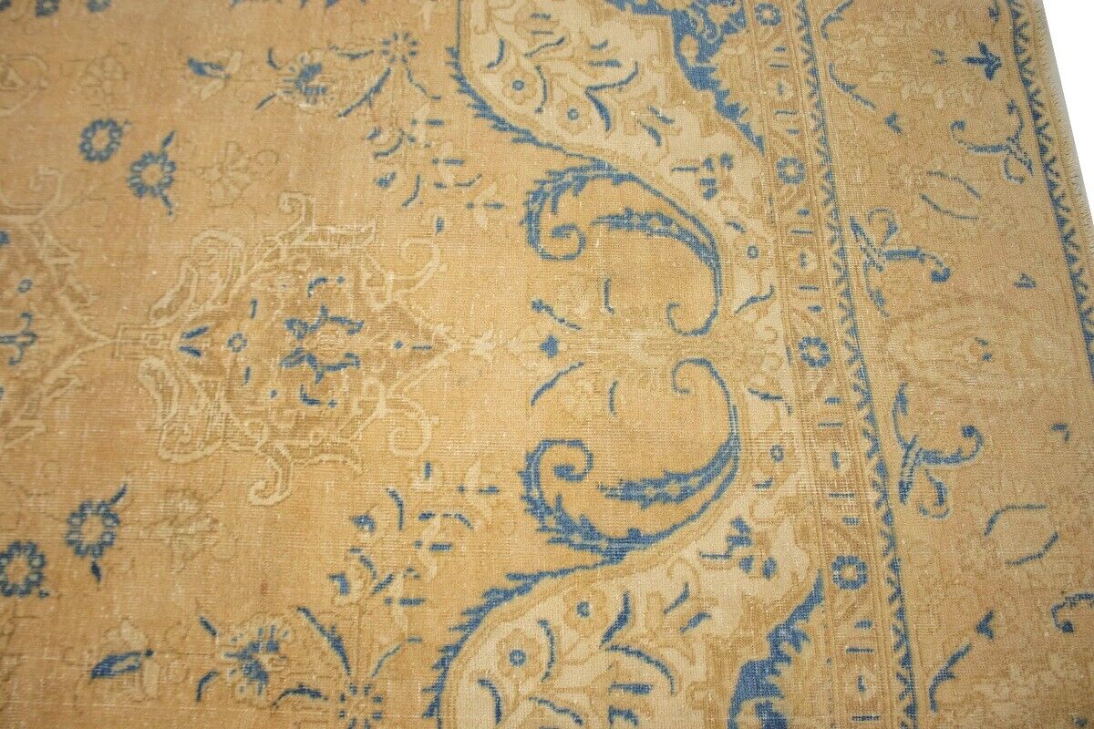 Antique Distressed Oriental Rug 9X12 Ft