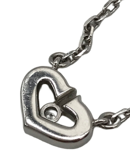 Cartier C Heart Diamond Necklace