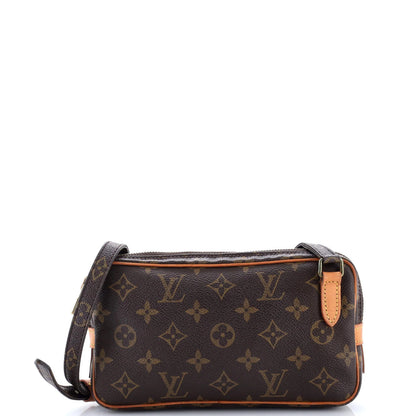 Louis Vuitton Pochette Marly Bandouliere Bag Monogram Canvas