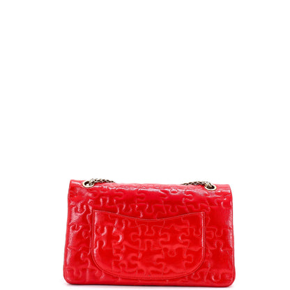 Chanel Puzzle Reissue 2.55 Flap Bag Quilted Patent 226