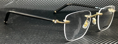 MONT BLANC MB0274O 001 Black Men's Large 53 mm Eyeglasses