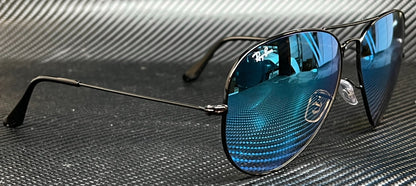 Ray Ban Rb3025 002 4O Black Aviator 55 Mm Unisex