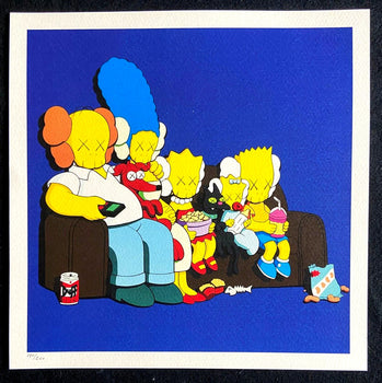 Kaws Lithograph Mori Art Museum Coa Numbered 200 Ex