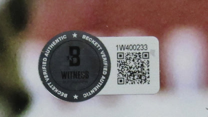 Rashee Rice Autographed 16X20 Photo Kansas City Chiefs Beckett 118600