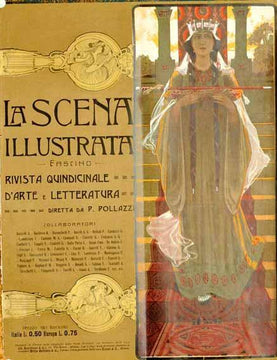 Scena Illustrata Arts Literature Music Theatre Priestess 1900