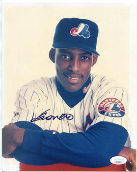 Vladimir Guerrero Autographed 8X10 Baseball Photo