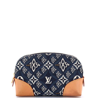 Louis Vuitton Cosmetic Pouch Limited Edition Since 1854 Monogram Jacquard