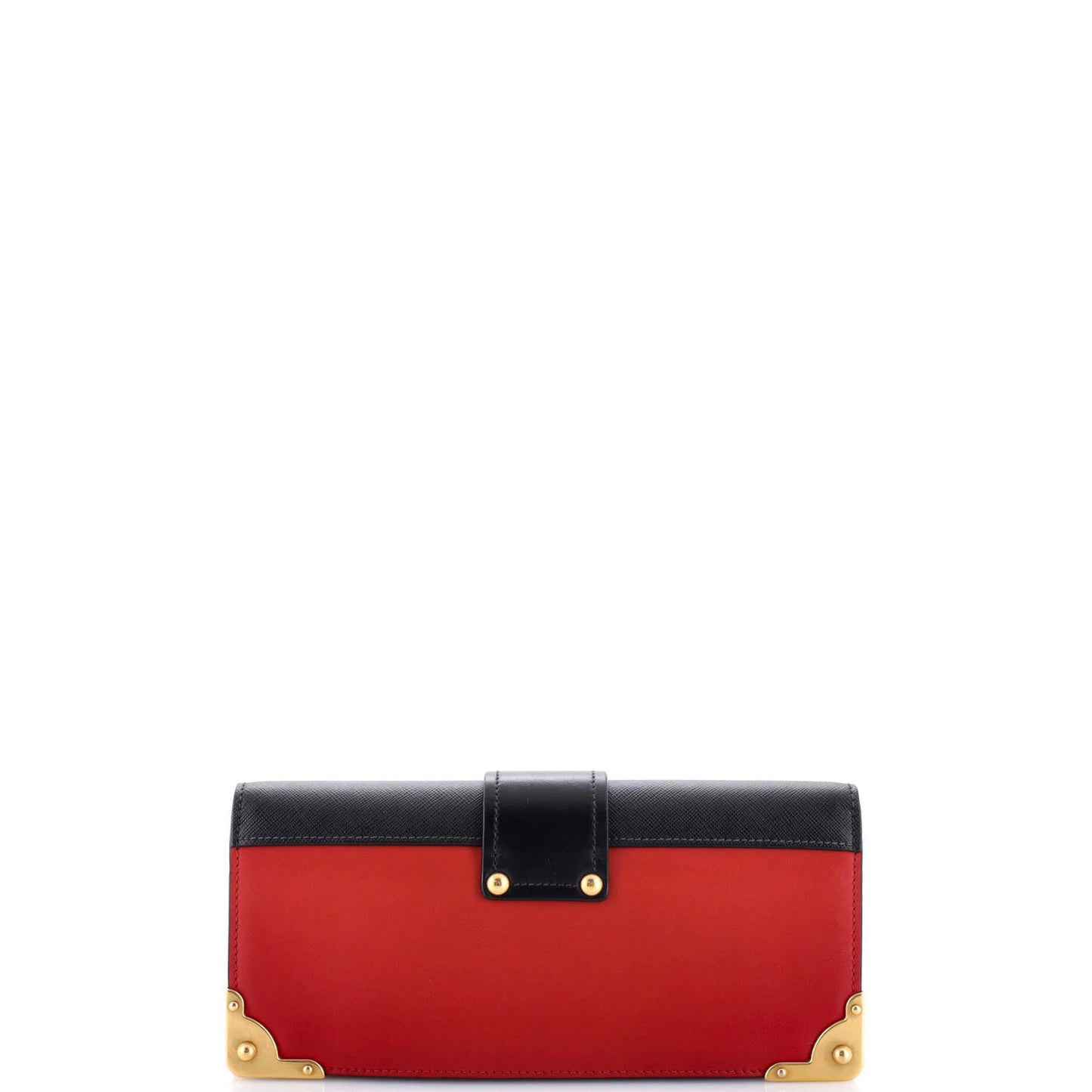 Prada Cahier Chain Clutch City Calf And Saffiano