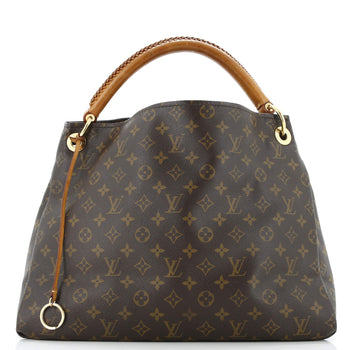 Louis Vuitton Artsy Handbag Monogram Canvas Mm