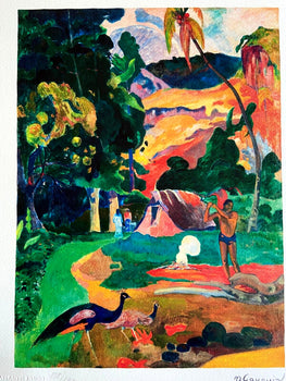 Paul Gauguin Lithograph COA original