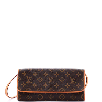 Louis Vuitton Twin Handbag Monogram Canvas Gm