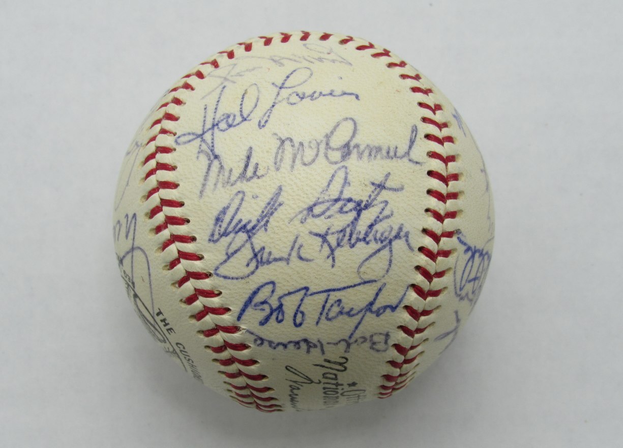 1970 Giants Team Signed By 23 Onl Baseball Hofers Perry Mccovey Marichal 184936