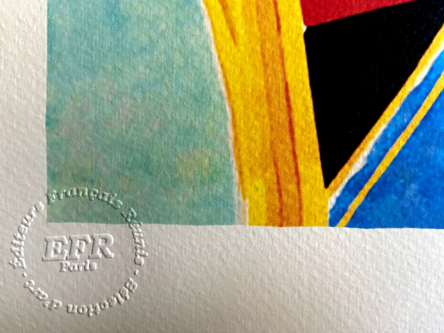 Robert Delaunay Lithograph Coa Numbered Signed Op Stamped Sonia