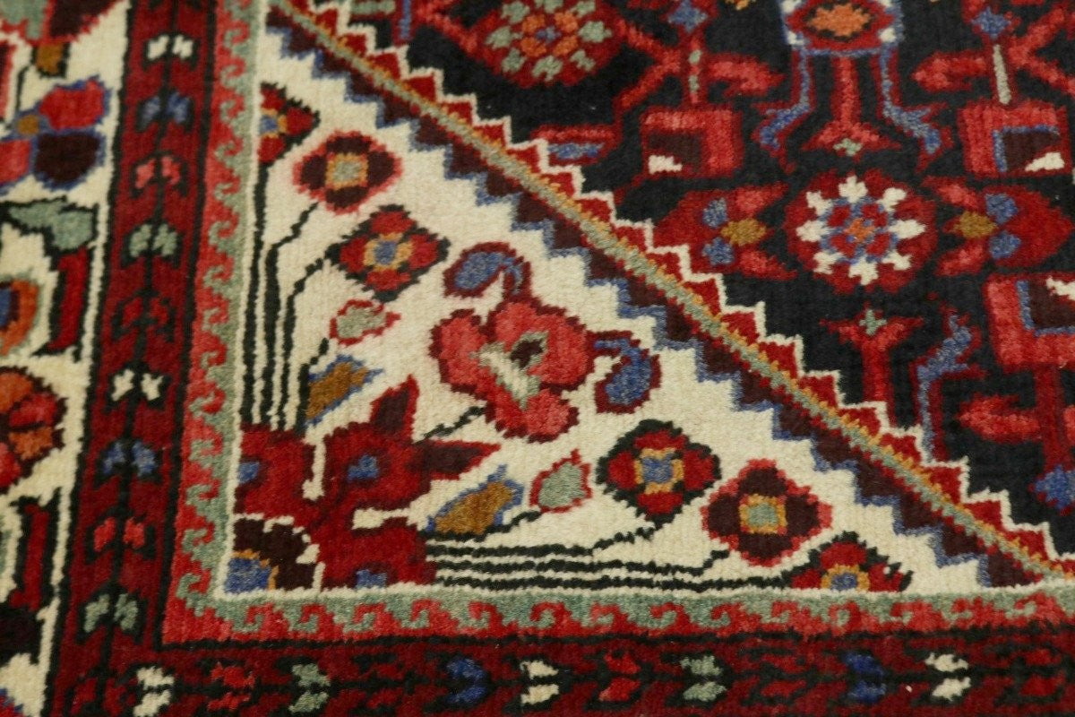 4X10 Handmade Vintage Tribal Oriental Wool Runner Rug Wide Hallway Kitchen