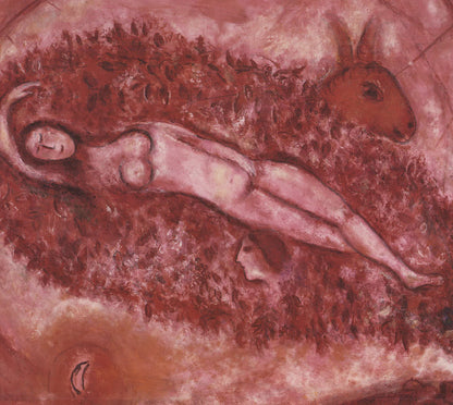 Marc Chagall The Song Of Songs Ii " Offset Lithograph Modernism