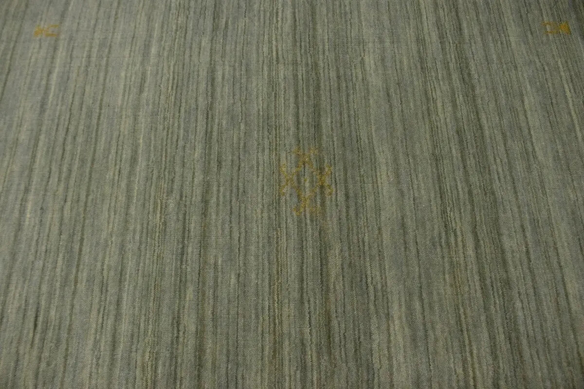 ft Modern Gabbeh Wool Rug Striped Contemporary Oriental Carpet Bedroom Decor 6X8