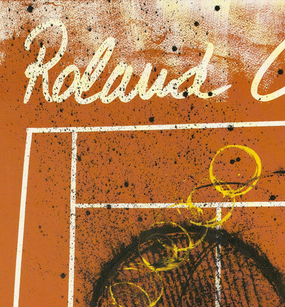 Conte PIERRE FERNANDEZ ARMAN Roland Garros French Open 29.5" x 22.5" Poster 2002