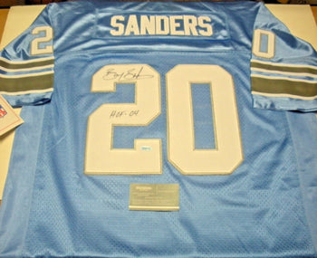 Barry Sanders Detroit Lion W/Coa Signed Official