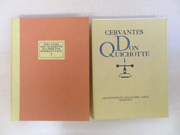Cervantes ?Don Quichotte? Illustrated By Hermann Paul (3 Volumes: Vol. 1, 3, 4)