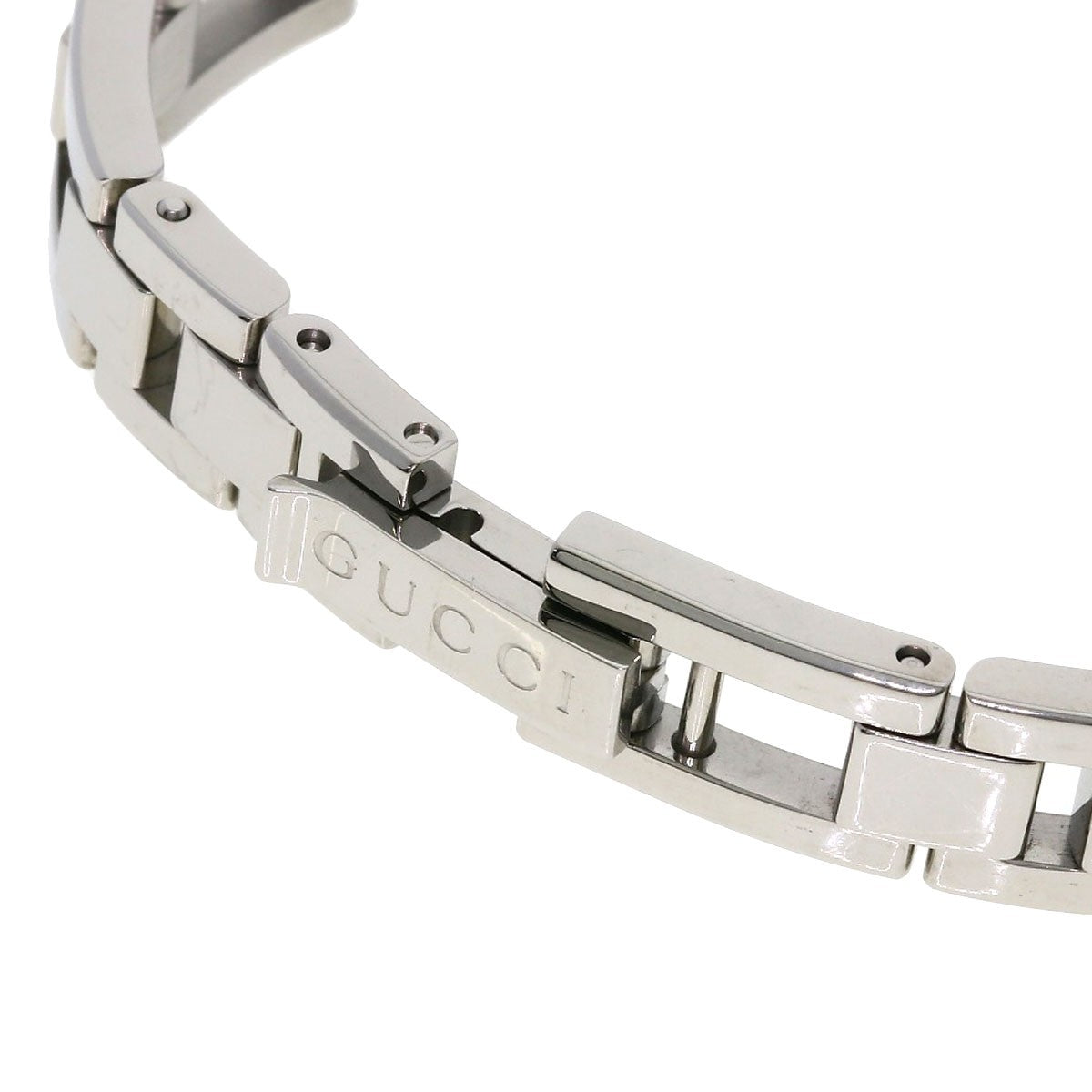 Gucci Square Face Watches Ya110 Stainless Steel/Stainless Steel