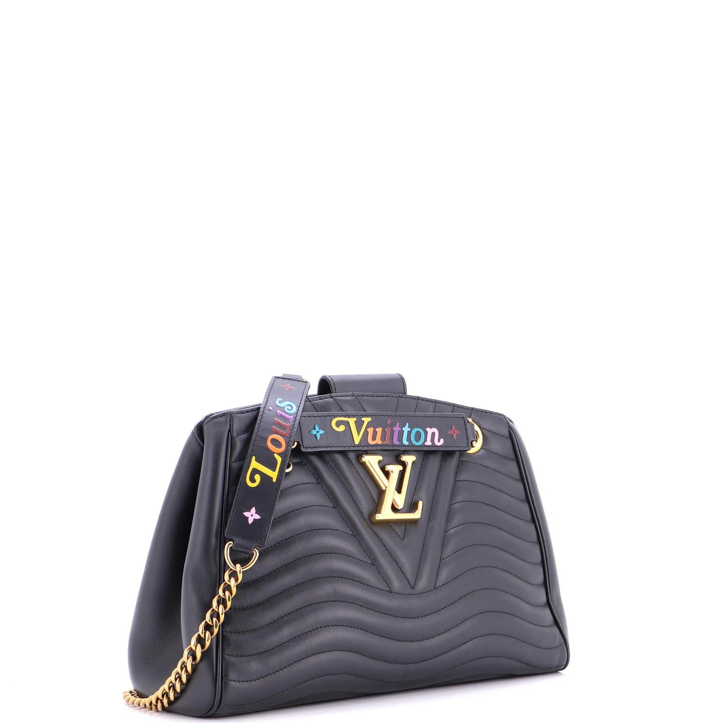 Louis Vuitton New Wave Chain Tote Quilted Leather