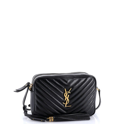 Saint Laurent Lou Camera Bag Matelasse Chevron Leather Small